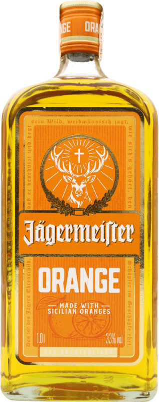 49,95 € Spedizione Gratuita | Liquore alle erbe Mast Jägermeister Orange Germania Bottiglia 1 L