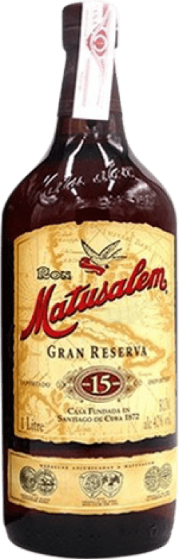 39,95 € Envío gratis | Ron Matusalem República Dominicana 15 Años Botella 1 L