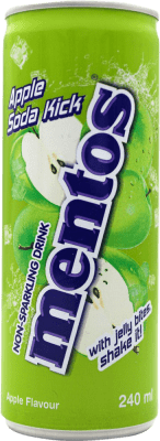 3,95 € 免费送货 | 饮料和搅拌机 Mentos Manzana 荷兰 铝罐 25 cl