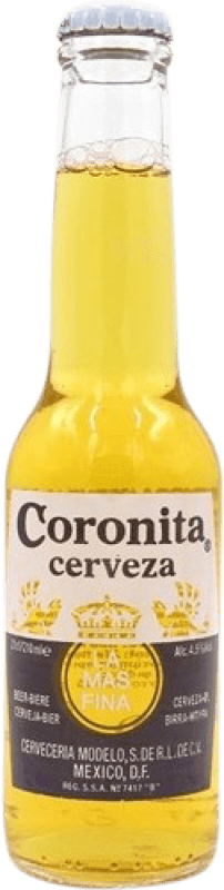 0,95 € Envío gratis | Cerveza Modelo Corona Coronita México Botellín 20 cl