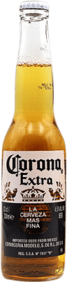 5,95 € 送料無料 | 4個入りボックス ビール Modelo Corona メキシコ 3分の1リットルのボトル 33 cl