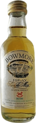 338,95 € Envío gratis | Whisky Single Malt Morrison's Bowmore CHAS 10th Anniversary Ejemplar Coleccionista Escocia Reino Unido Botellín Miniatura 5 cl