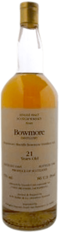 8 025,95 € Envío gratis | Whisky Single Malt Morrison's Bowmore Corti Brothers Sacramento Ejemplar Coleccionista Escocia Reino Unido 21 Años Botella 70 cl