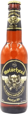 6,95 € Envío gratis | Cerveza Motörhead Bastards Suecia Botellín Tercio 33 cl