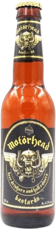 6,95 € Kostenloser Versand | Bier Motörhead Bastards Schweden Drittel-Liter-Flasche 33 cl