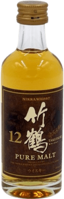 99,95 € Envoi gratuit | Blended Whisky Nikka Taketsuru Japon 12 Ans Bouteille Miniature 5 cl