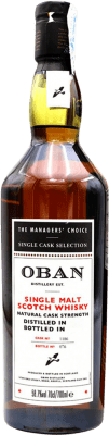 811,95 € Spedizione Gratuita | Whisky Single Malt Oban The Managers' Choice Regno Unito Bottiglia 70 cl