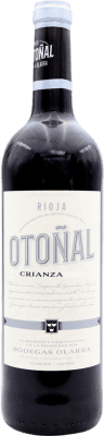 8,95 € Free Shipping | Red Wine Olarra Otoñal Crianza — Aged D.O.Ca. Rioja The Rioja Spain Bottle 75 cl