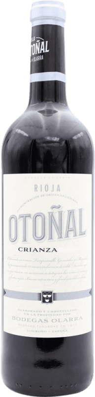 8,95 € Kostenloser Versand | Rotwein Olarra Otoñal Alterung D.O.Ca. Rioja La Rioja Spanien Flasche 75 cl