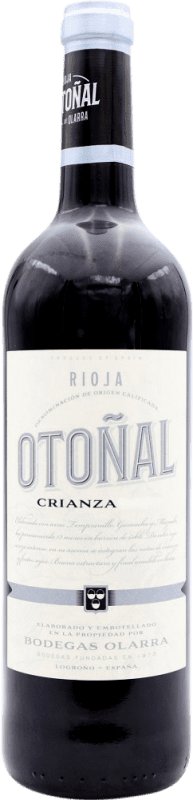 8,95 € Spedizione Gratuita | Vino rosso Olarra Otoñal Crianza D.O.Ca. Rioja La Rioja Spagna Bottiglia 75 cl