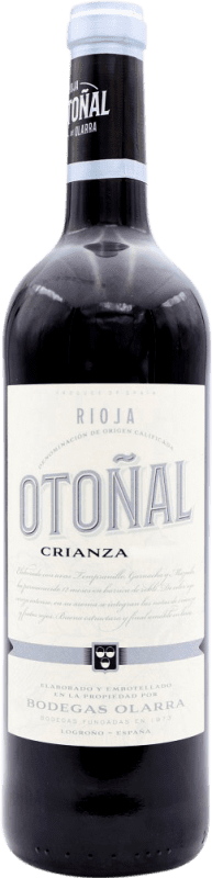 6,95 € Envio grátis | Vinho Tinto Olarra Otoñal Crianza D.O.Ca. Rioja La Rioja Espanha 75 cl