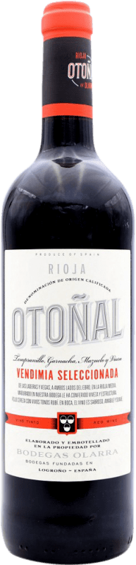 8,95 € Spedizione Gratuita | Vino rosso Olarra Otoñal Vendimia Seleccionada D.O.Ca. Rioja Spagna Bottiglia 75 cl