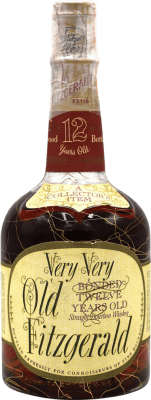 8 027,95 € Free Shipping | Whisky Bourbon Old Fitzgerald Very Very Collector's Specimen United States 12 Years Bottle 70 cl