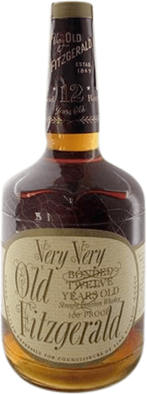 4 469,95 € Free Shipping | Whisky Bourbon Old Fitzgerald Very Very Collector's Specimen United States 12 Years Bottle 70 cl