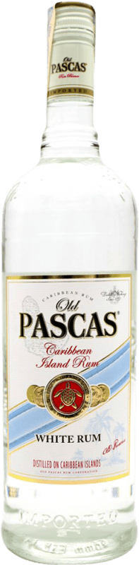 12,95 € Kostenloser Versand | Rum Old Pascas White — Weißer Barbados 1 L