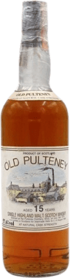 Whiskey Single Malt Old Pulteney Sammlerexemplar 15 Jahre 70 cl