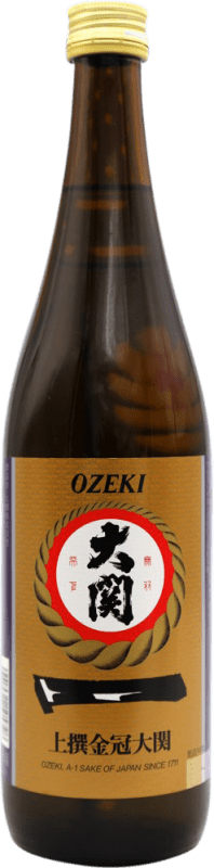 18,95 € Free Shipping | Sake Ozeki Etiqueta Marrón Japan Bottle 72 cl