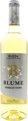 8,95 € Spedizione Gratuita | Vino Bianco Pagos del Rey Blume Verdejo Viura D.O. Rueda Spagna Viura, Verdejo 75 cl
