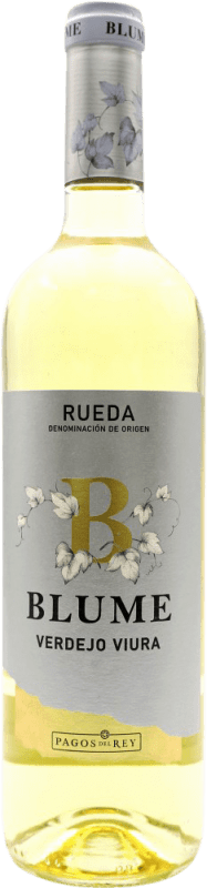 8,95 € Бесплатная доставка | Белое вино Pagos del Rey Blume Verdejo Viura D.O. Rueda Испания Viura, Verdejo бутылка 75 cl