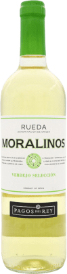 6,95 € Envio grátis | Vinho Branco Pagos del Rey Moralinos D.O. Rueda Espanha Verdejo 75 cl