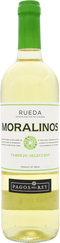 6,95 € Free Shipping | White Wine Pagos del Rey Moralinos D.O. Rueda Spain Verdejo 75 cl