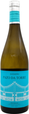 14,95 € Бесплатная доставка | Белое вино Pazo da Torre D.O. Rías Baixas Испания Albariño бутылка 75 cl