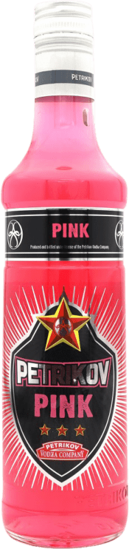 4,95 € Бесплатная доставка | Водка Petrikov Pink — Розовый Украина Средняя бутылка 50 cl