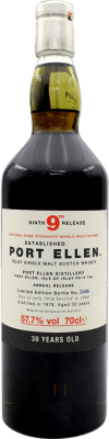 Whisky Single Malt Port Ellen 9th Release Édition Limitée 30 Ans 70 cl