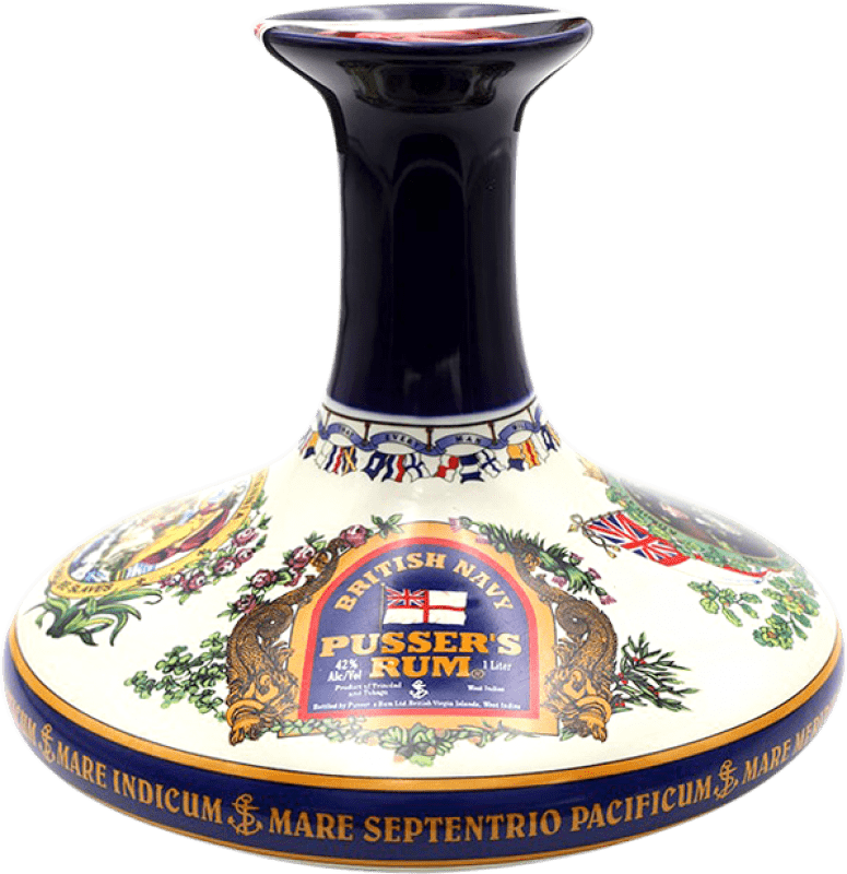 483,95 € Free Shipping | Rum Pusser's Rum Lord Nelson Ceramic Porcelain Guyana 1 L