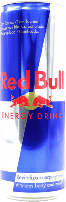 3,95 € 免费送货 | 饮料和搅拌机 Red Bull Energy Drink Bebida Energética 奥地利 铝罐 50 cl