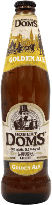 2,95 € Envio grátis | Cerveja Robert Doms Golden Ale — Dourada Áustria Garrafa Medium 50 cl