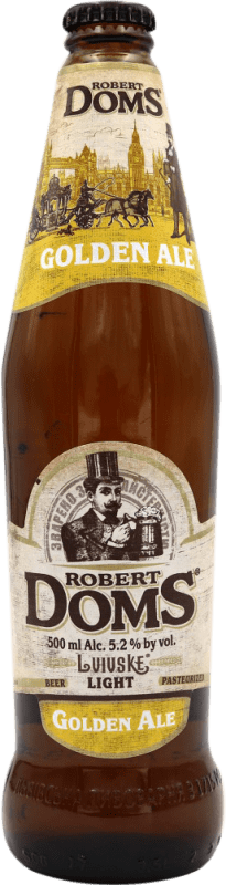 2,95 € Free Shipping | Beer Robert Doms Golden Ale Austria Medium Bottle 50 cl
