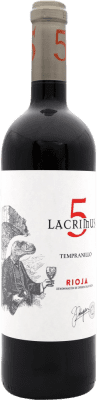 7,95 € Envio grátis | Vinho Tinto Rodríguez & Sanzo Lacrimus 5 Meses D.O.Ca. Rioja Espanha Tempranillo 75 cl