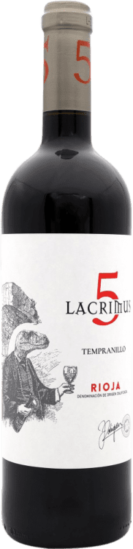 7,95 € 免费送货 | 红酒 Rodríguez & Sanzo Lacrimus 5 Meses D.O.Ca. Rioja 西班牙 Tempranillo 瓶子 75 cl