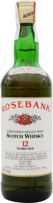 Whisky Single Malt Rosebank 12 Ans 70 cl Objet de Collection Non Destinée à la Consommation