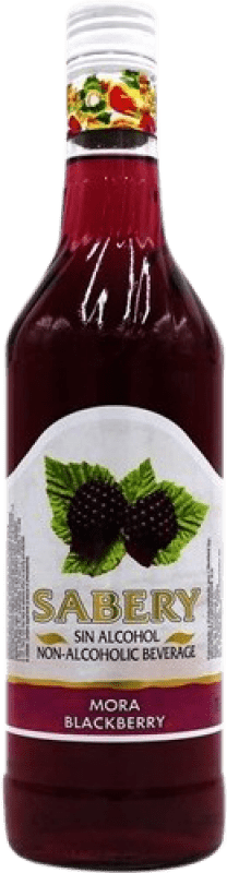 5,95 € Envío gratis | Schnapps Sabery España 75 cl Mora Sin Alcohol