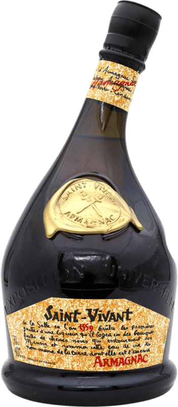 25,95 € Kostenloser Versand | Armagnac Saint Vivant I.G.P. Bas Armagnac Frankreich Flasche 70 cl