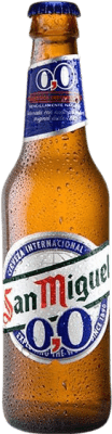 6,95 € Spedizione Gratuita | Scatola da 6 unità Birra San Miguel 0,0 Spagna Piccola Bottiglia 25 cl Senza Alcol