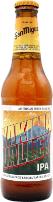 1,95 € Kostenloser Versand | Bier San Miguel IPA Yakima Valley Spanien Drittel-Liter-Flasche 33 cl