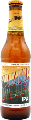 1,95 € Envío gratis | Cerveza San Miguel IPA Yakima Valley España Botellín Tercio 33 cl