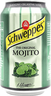 0,95 € Kostenloser Versand | Schnaps Schweppes Mojito Spanien Alu-Dose 33 cl