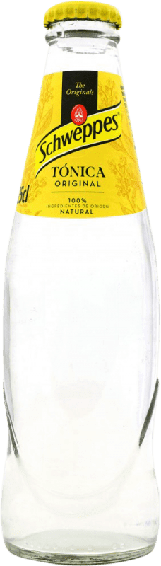 1,95 € Kostenloser Versand | Softdrinks Schweppes Original Spanien Kleine Flasche 18 cl Tonic Water