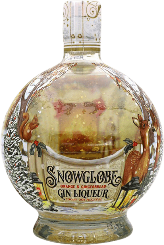 52,95 € Kostenloser Versand | Liköre Snow Globe Orange & Gingerbread Großbritannien Flasche 70 cl