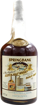 Whisky Single Malt Springbank Local Barley 61º 70 cl Ejemplar Coleccionista No Apto para Consumo