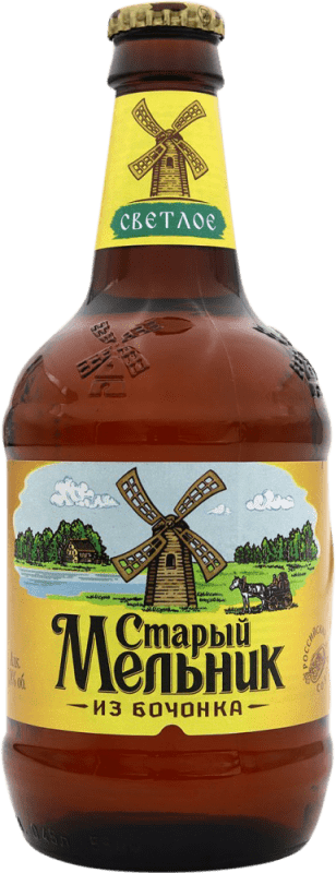 2,95 € Free Shipping | Beer Stariy Melnik Russian Federation Medium Bottle 50 cl