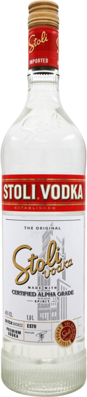 19,95 € Envio grátis | Vodka Stolichnaya Stoli Federação Russa 1 L