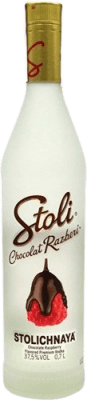 11,95 € Envio grátis | Vodka Stolichnaya Stoli Razberi Federação Russa 70 cl Chocolate, Raspberry — Framboesa