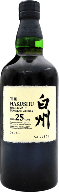 3 941,95 € Envoi gratuit | Whisky Single Malt Suntory Hakushu Japon 25 Ans Bouteille 70 cl
