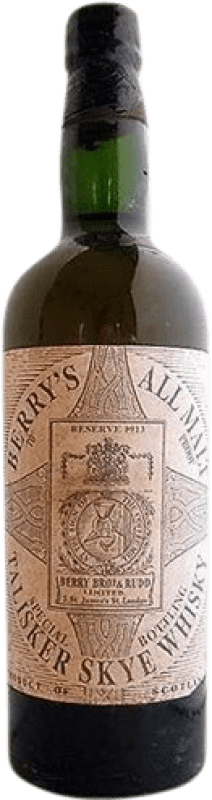 19 649,95 € Envoi gratuit | Whisky Single Malt Talisker Berry Bros & Rudd 1913 70 Proof Réserve Royaume-Uni Bouteille 75 cl Objet de Collection Non Destinée à la Consommation
