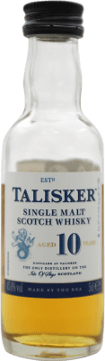 Single Malt Whisky Talisker Spécimen de Collection 10 Ans 5 cl